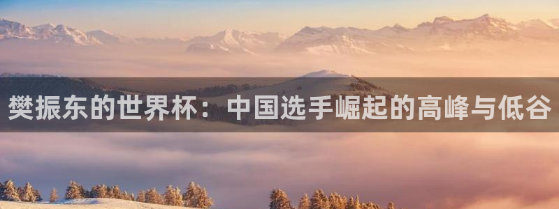 世界杯足球2026:樊振东的世界杯:中国选手崛起的高峰与低谷
